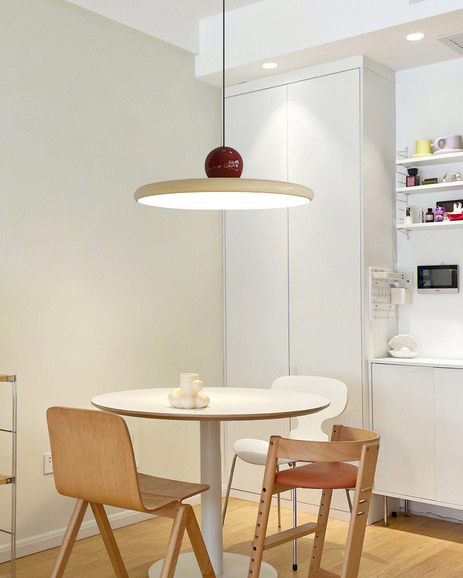 Contemporary Round LED Pendant Light | Ormexis