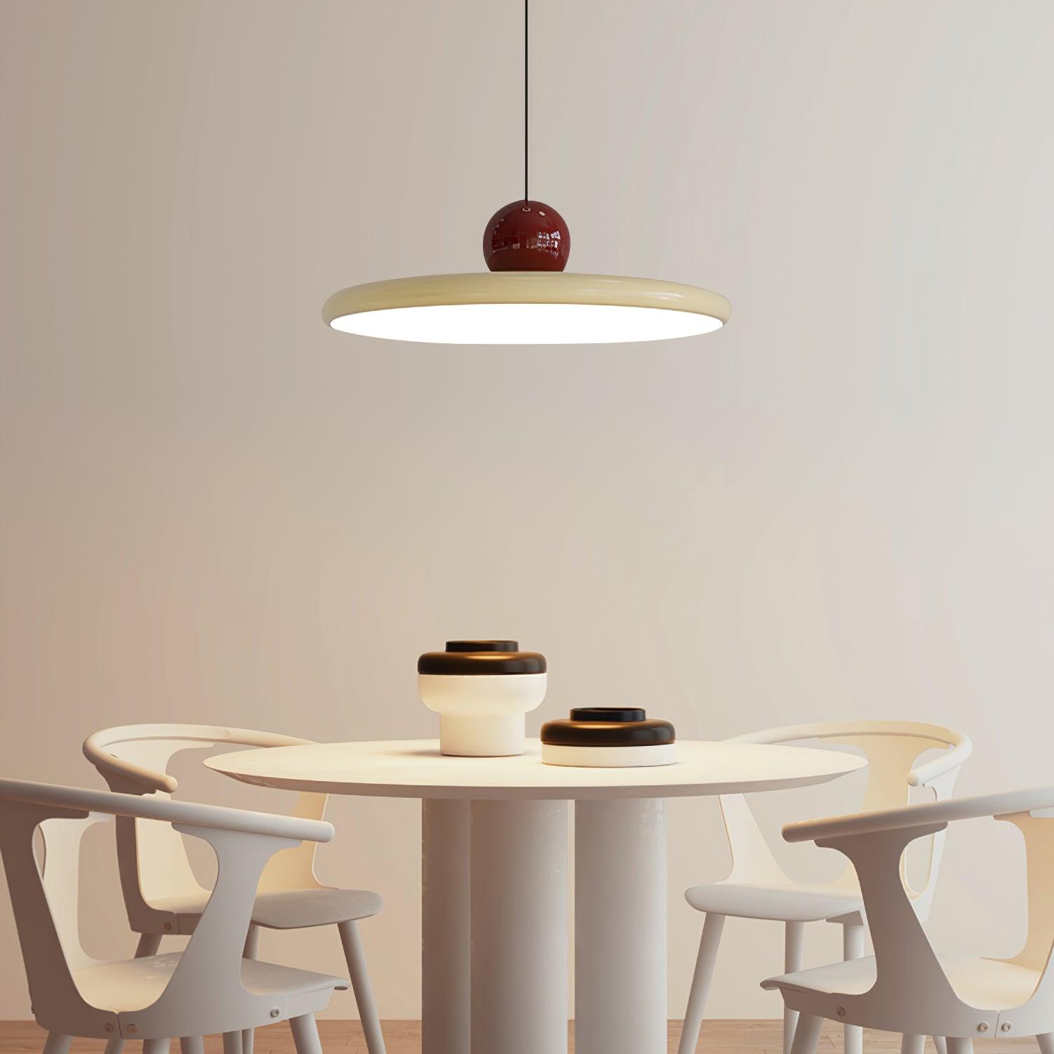 Contemporary Round LED Pendant Light | Ormexis