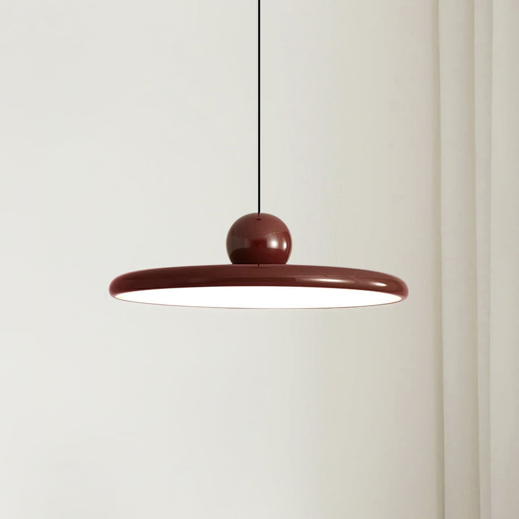 Contemporary Round LED Pendant Light | Ormexis