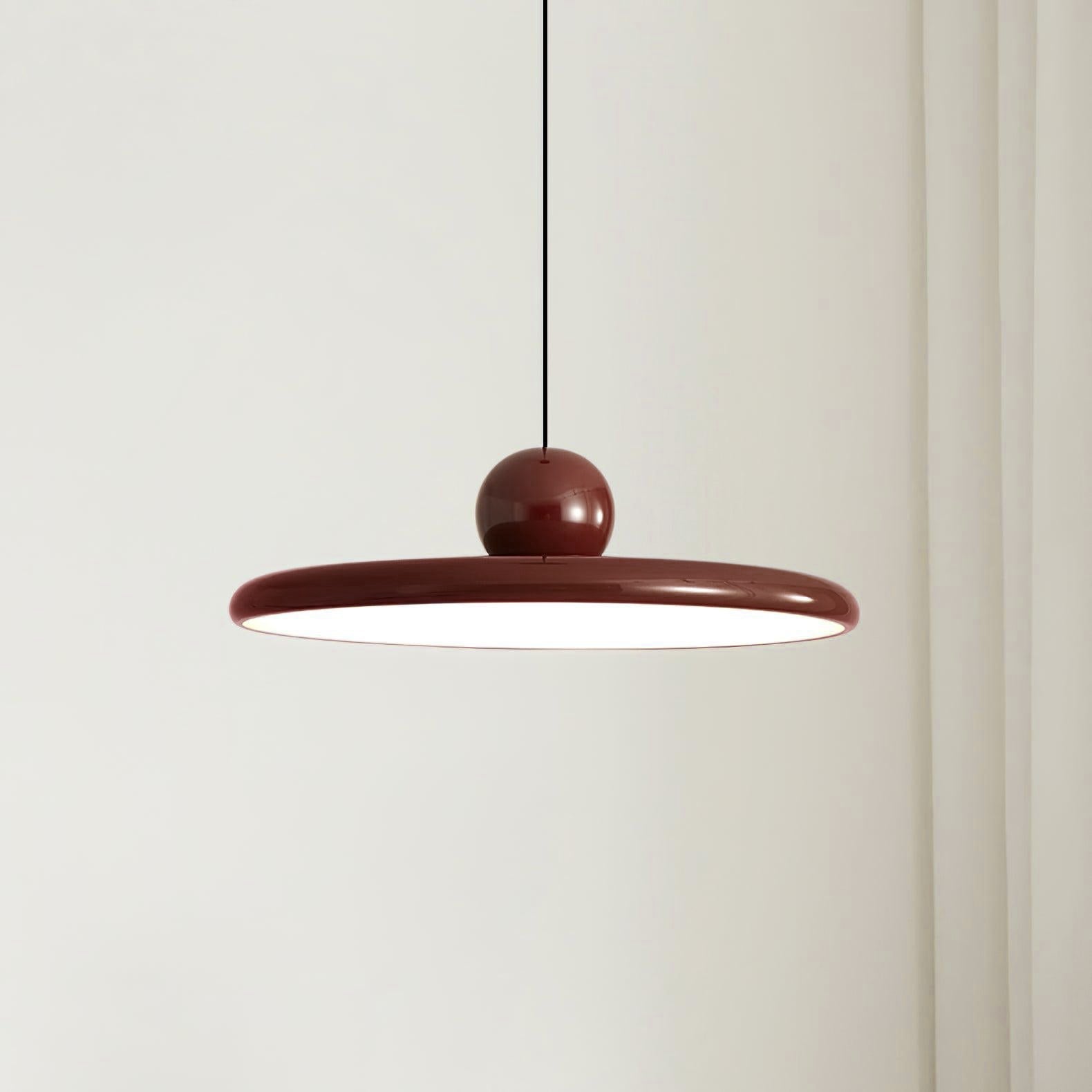 Contemporary Round LED Pendant Light | Ormexis