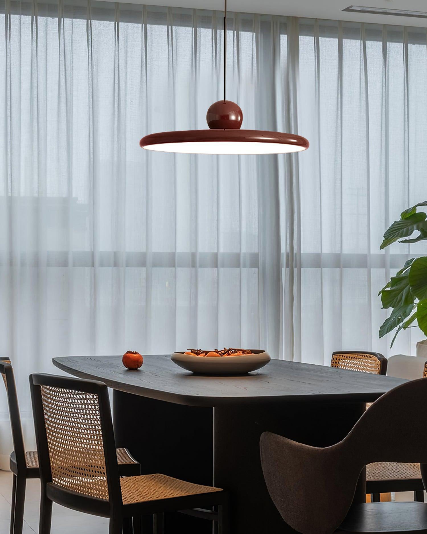 Contemporary Round LED Pendant Light | Ormexis
