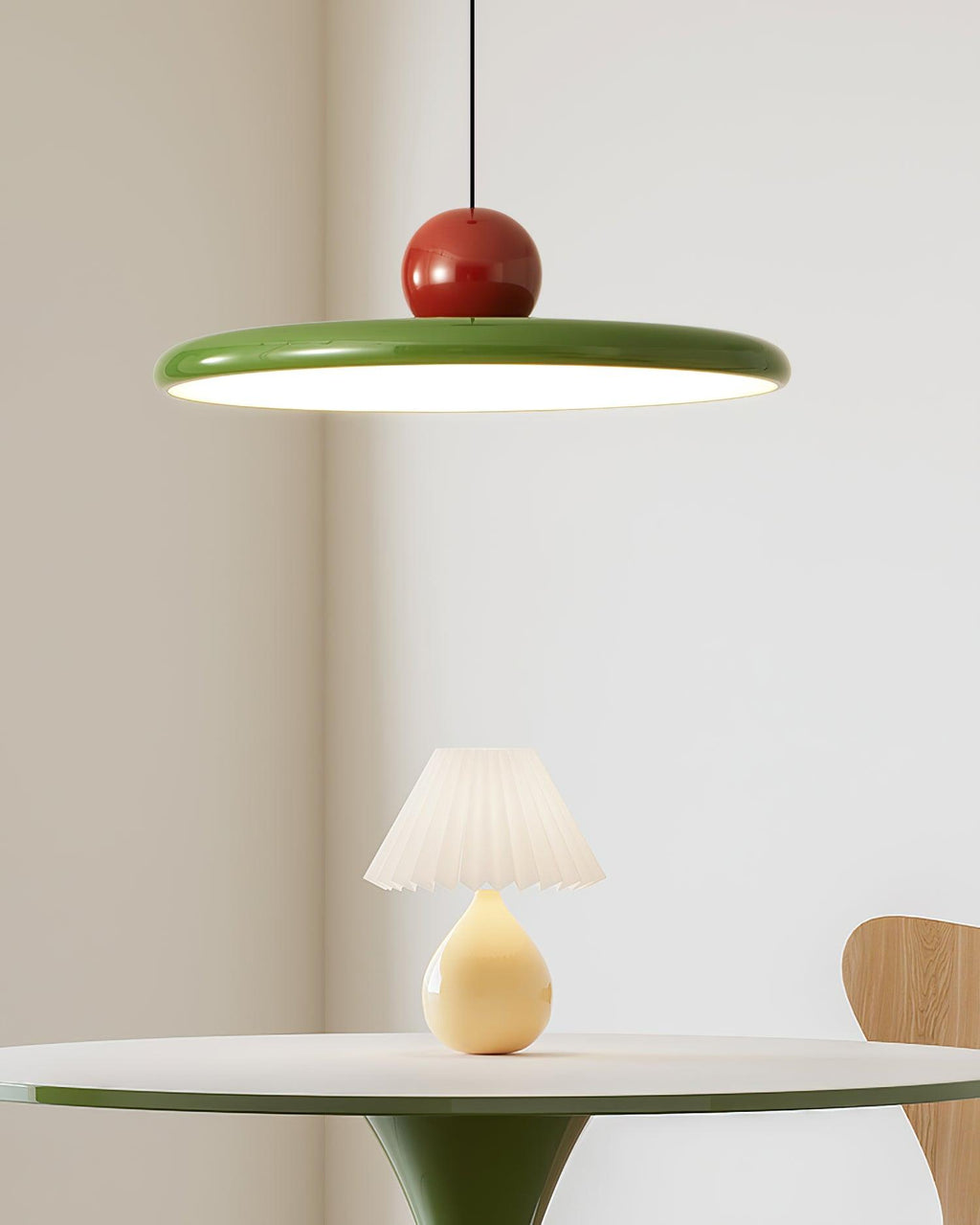 Contemporary Round LED Pendant Light | Ormexis