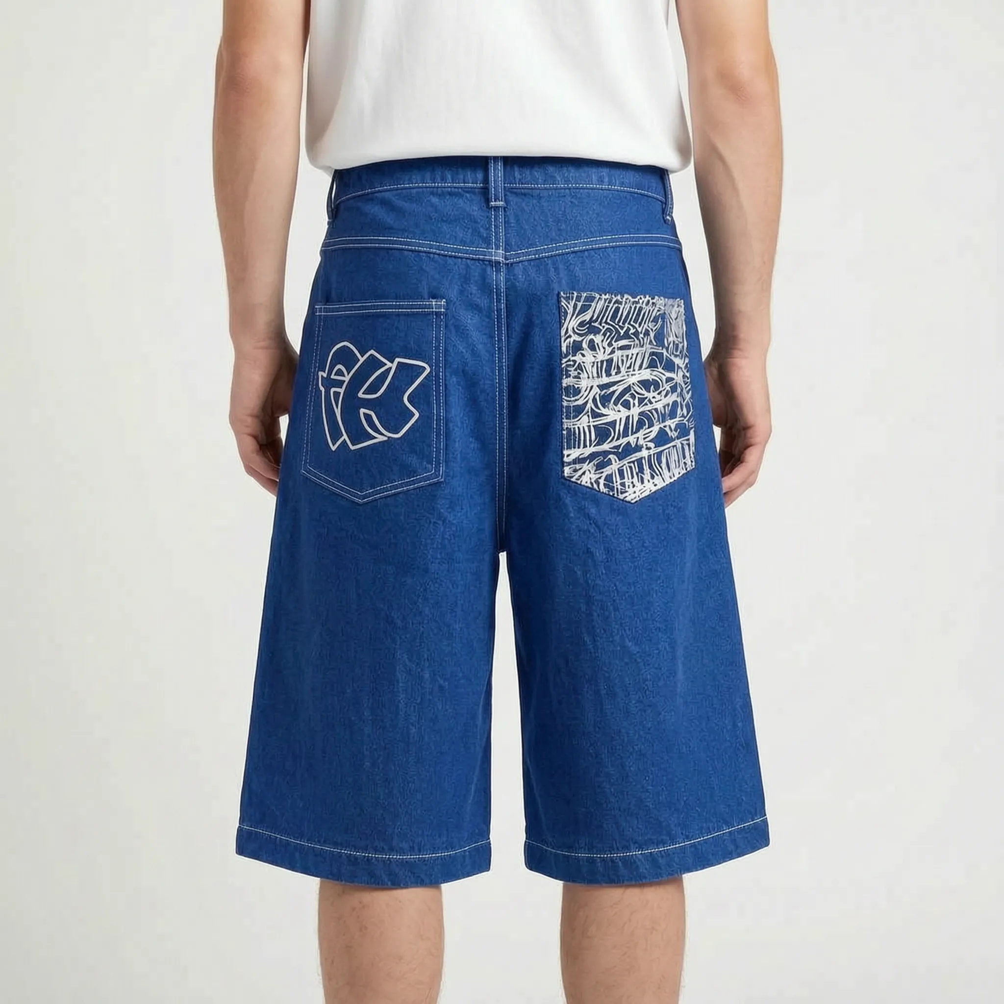 Pantaloni scurți relaxați până la genunchi - Streetwear de zi cu zi - Ormexis