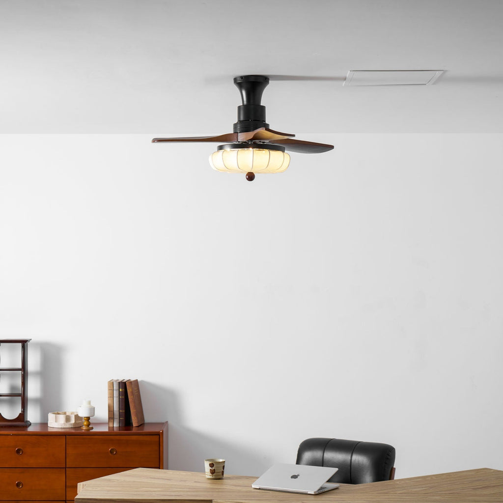 Lampa sufitowa z wentylatorem Lotus | Ormexis