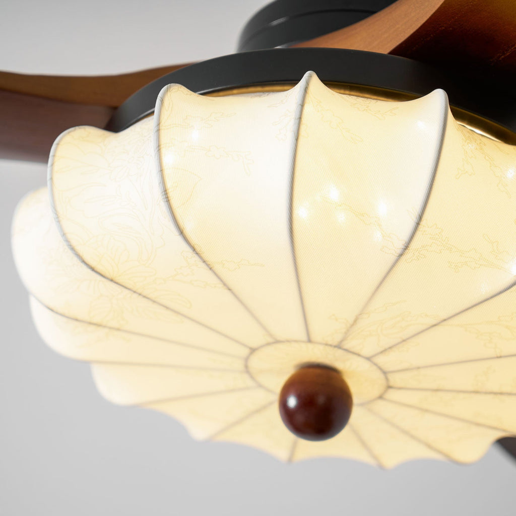 Lampa sufitowa z wentylatorem Lotus | Ormexis