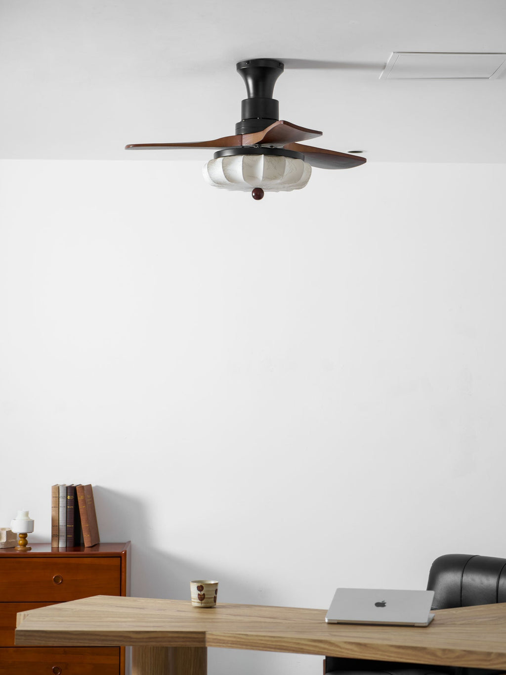 Lampa sufitowa z wentylatorem Lotus | Ormexis