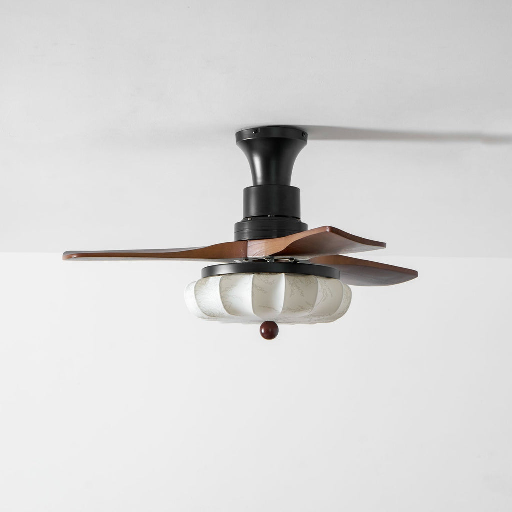 Lampa sufitowa z wentylatorem Lotus | Ormexis