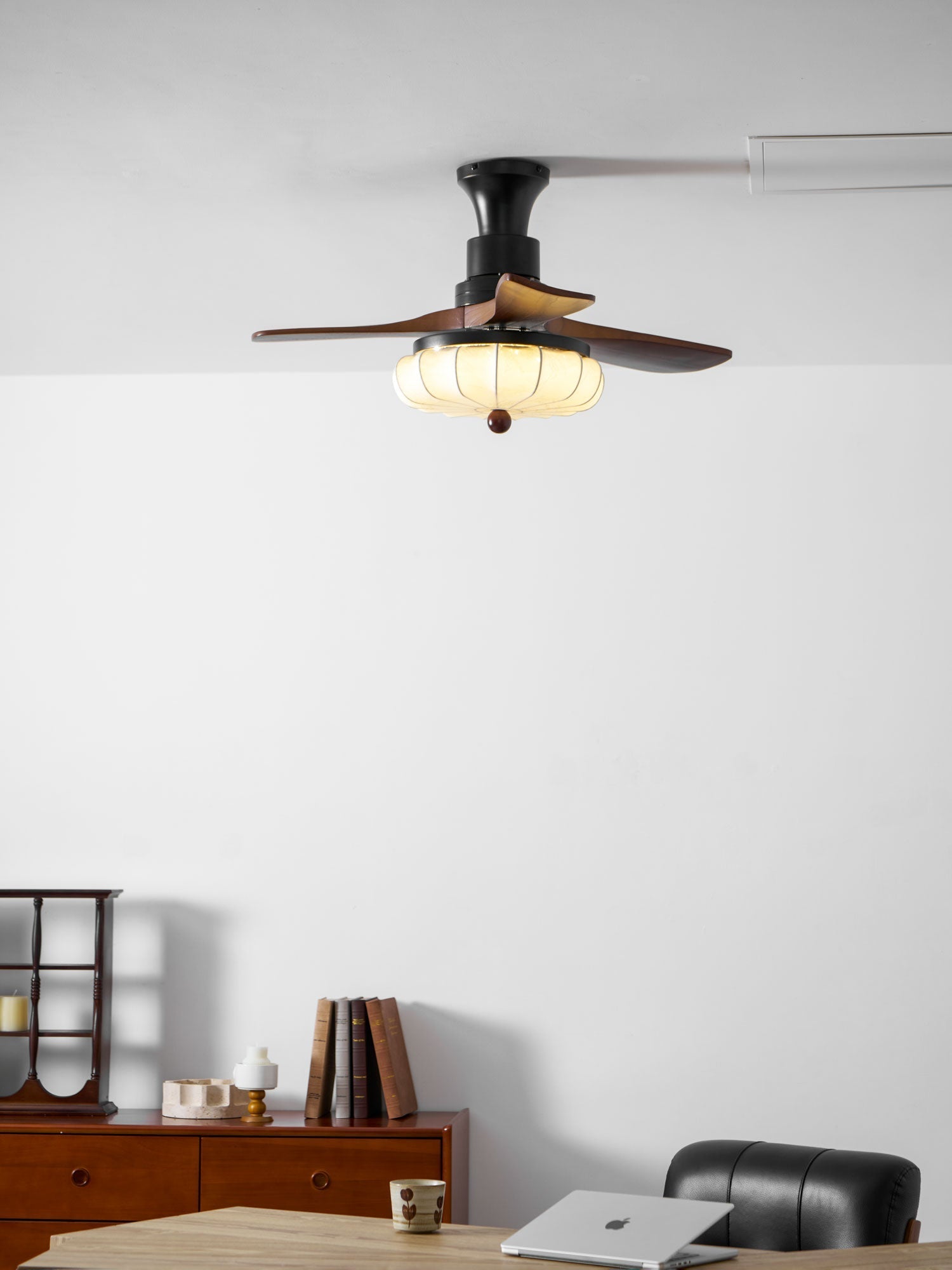 Lampa sufitowa z wentylatorem Lotus | Ormexis