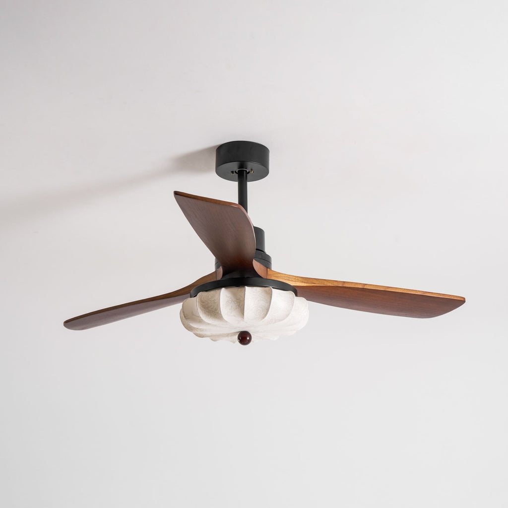 Lampa sufitowa z wentylatorem Lotus | Ormexis
