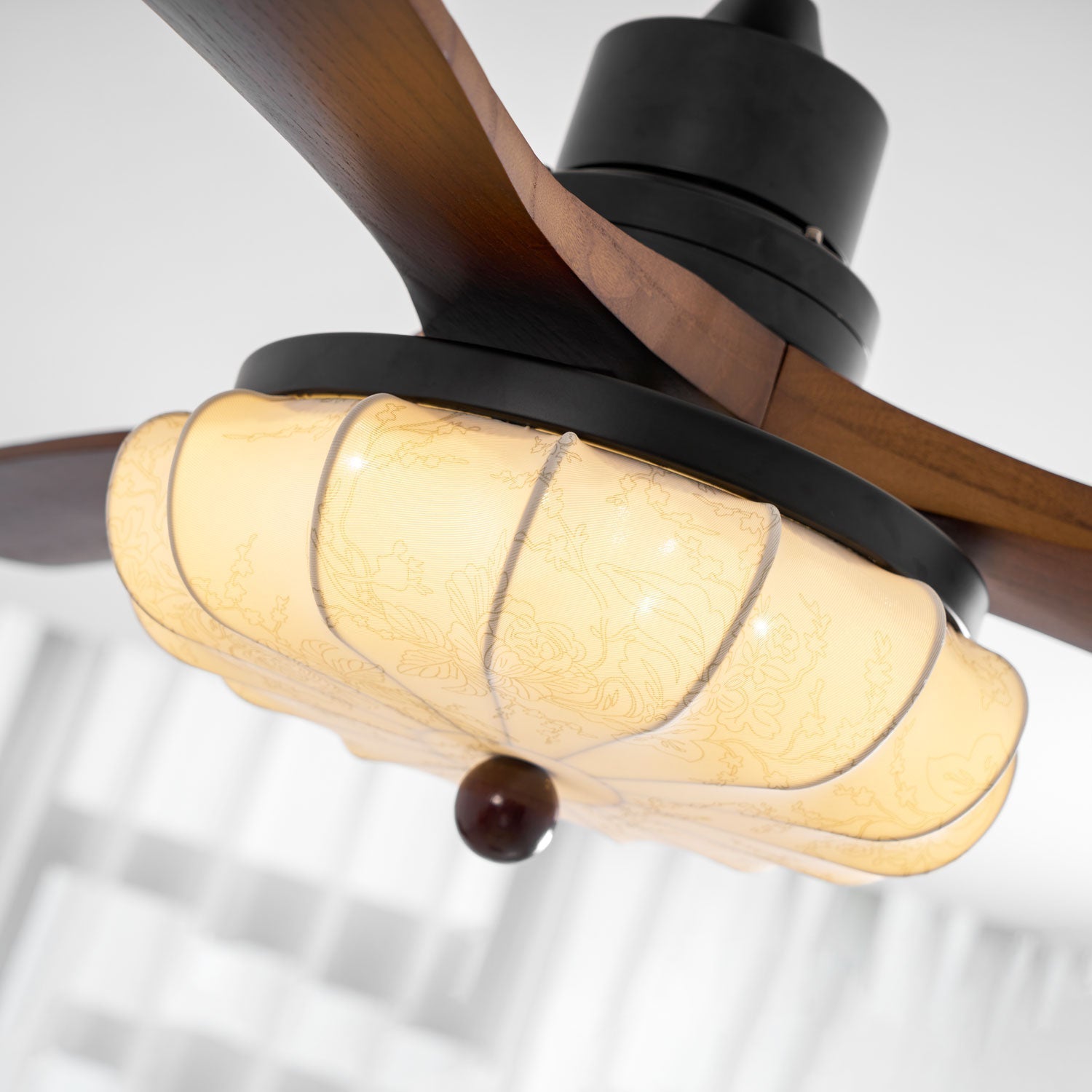 Lampa sufitowa z wentylatorem Lotus | Ormexis