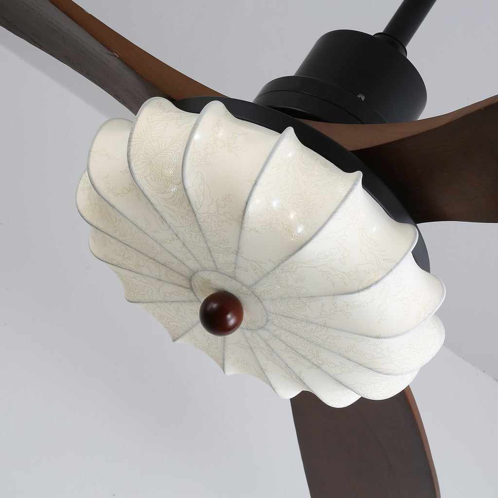 Lampa sufitowa z wentylatorem Lotus | Ormexis