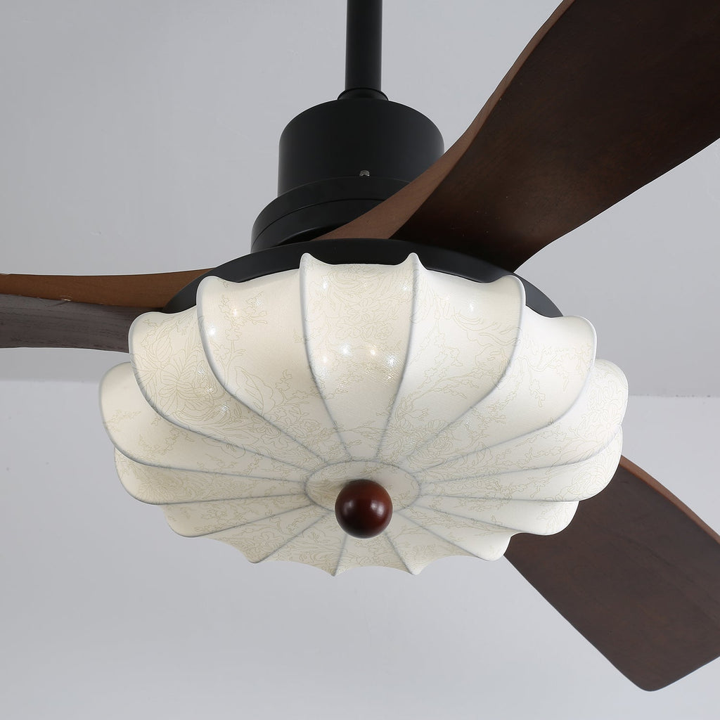 Lampa sufitowa z wentylatorem Lotus | Ormexis