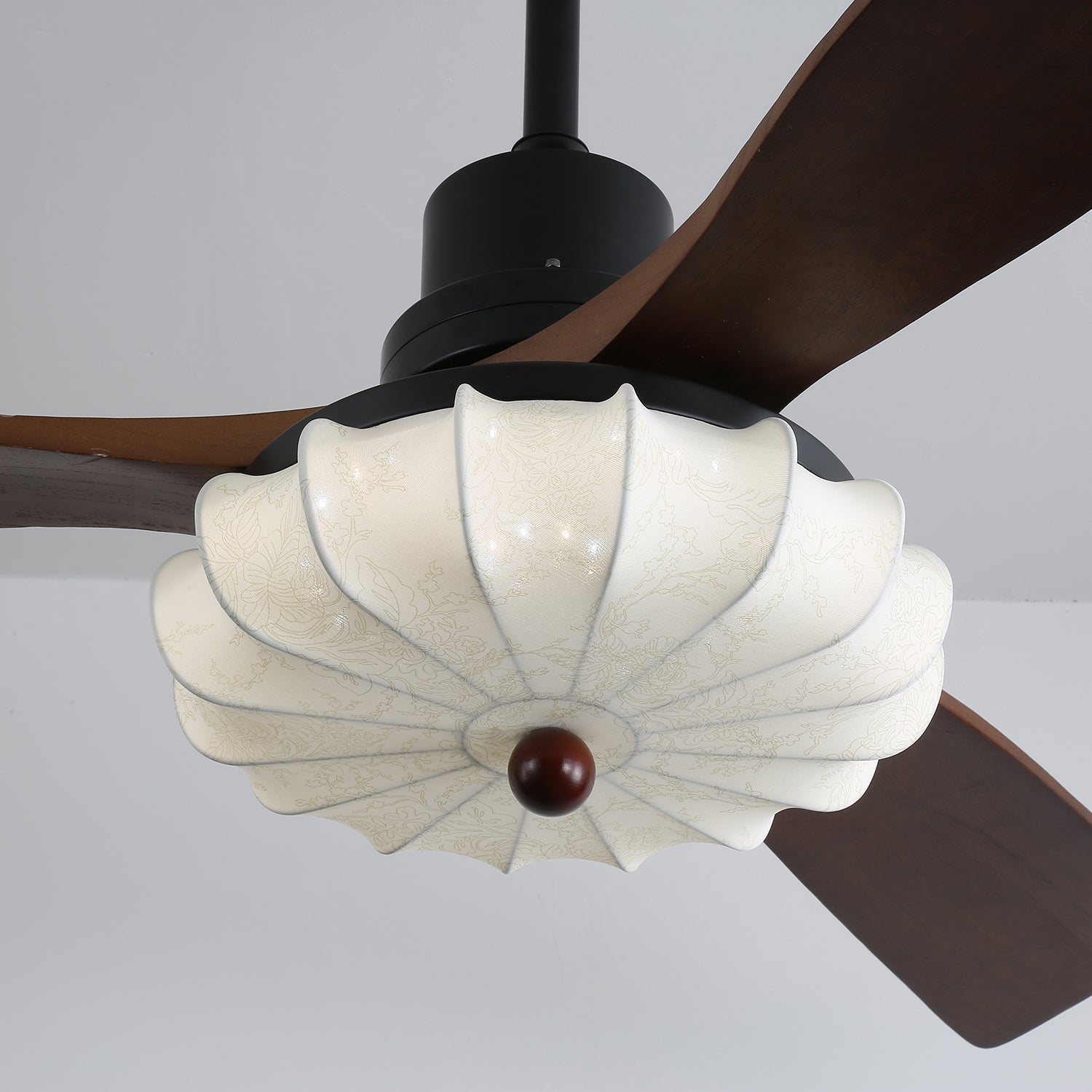 Lampa sufitowa z wentylatorem Lotus | Ormexis