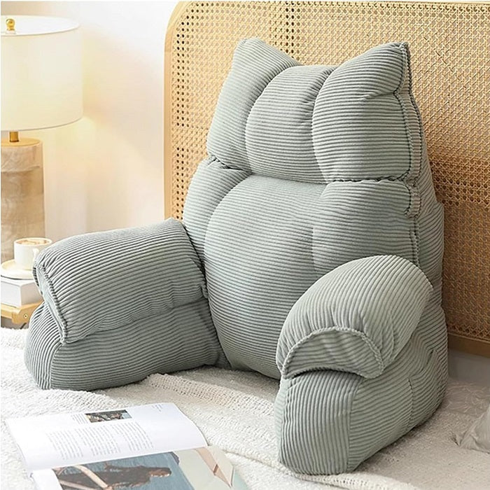 Lounge Comfort Memory-Schaum-Kopfkissen mit Armstütze zum Lesen oder Spielen