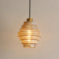 Vintage Tiered Glass Pendant Lamp | Ormexis