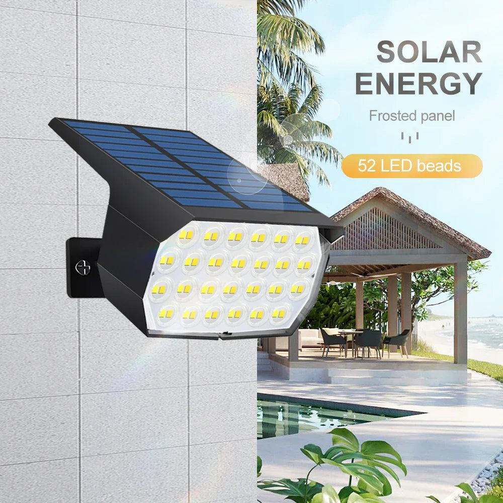 LumiYard Solar Spotlight Outdoors Dual Color Temperature Weatherproof Lighting