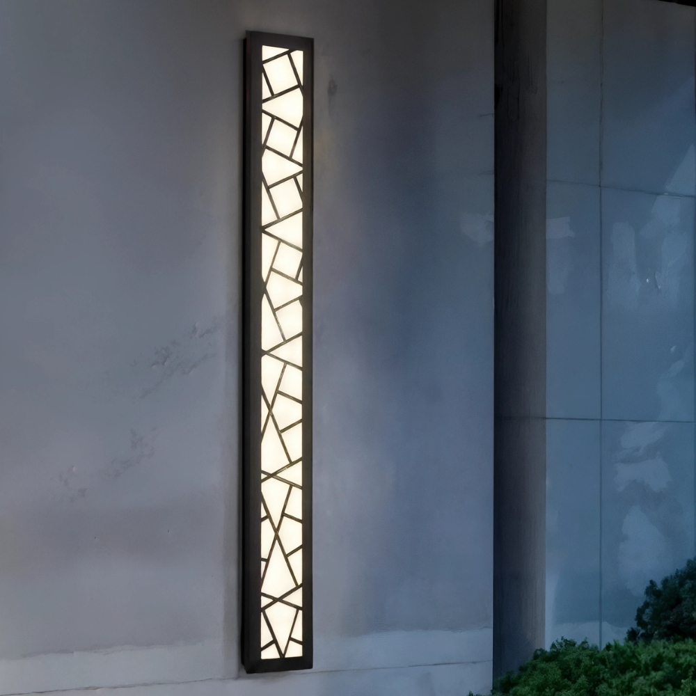 Applique murale Lustry pour extérieur, éclairage extérieur étanche aux intempéries