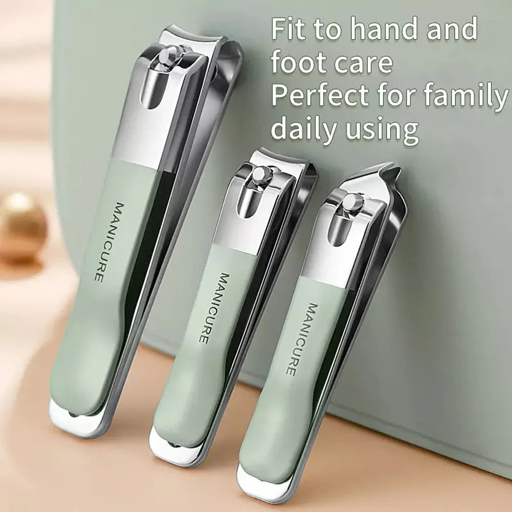 LuxNails 18-teiliges Nagelpflege-Set mit Edelstahlwerkzeugen in kompakter Box
