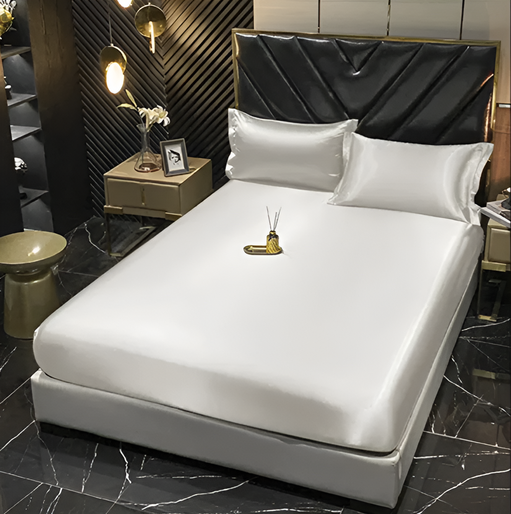 Housse de couette en soie avec confort rafraîchissant pour un sommeil revitalisant