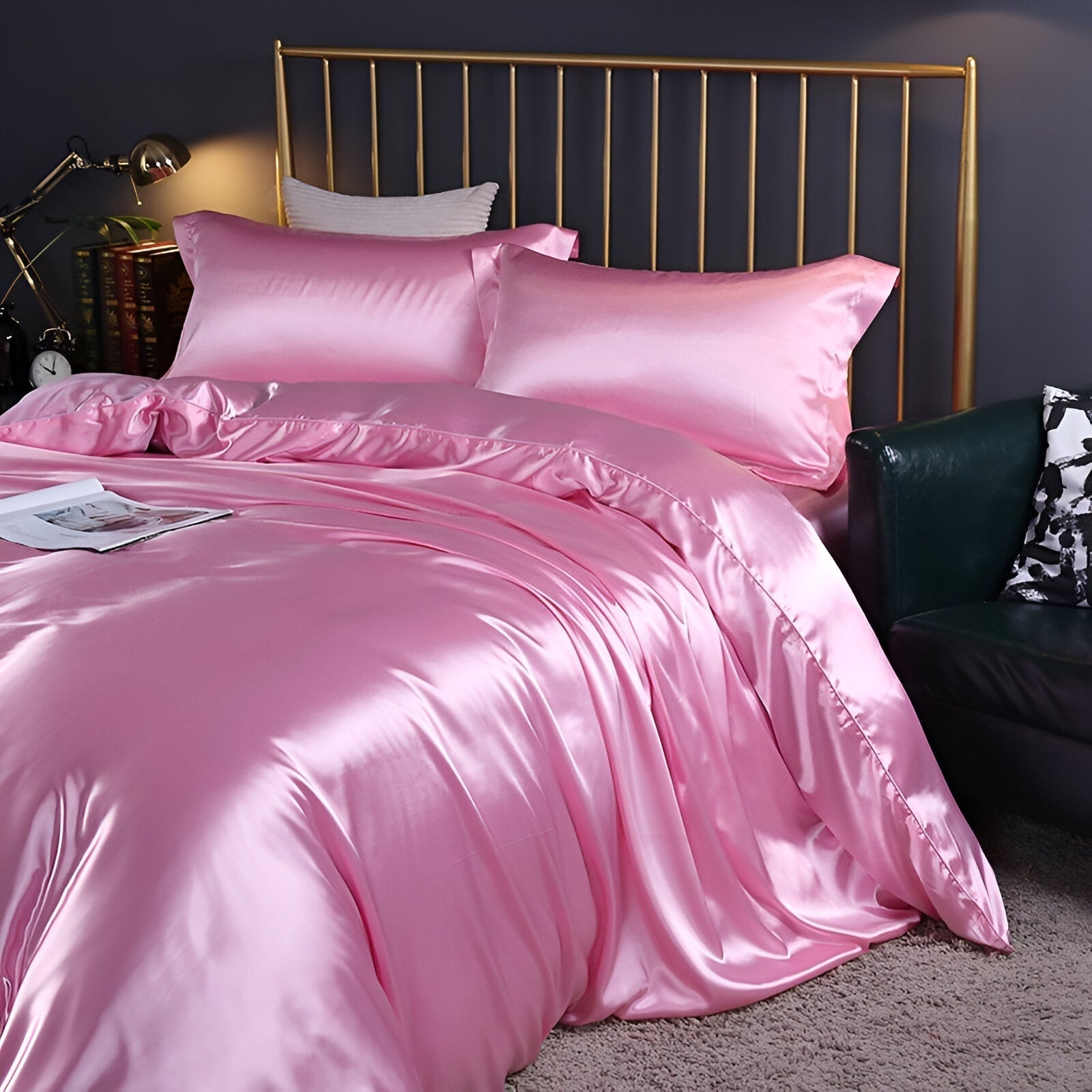Housse de couette en soie avec confort rafraîchissant pour un sommeil revitalisant