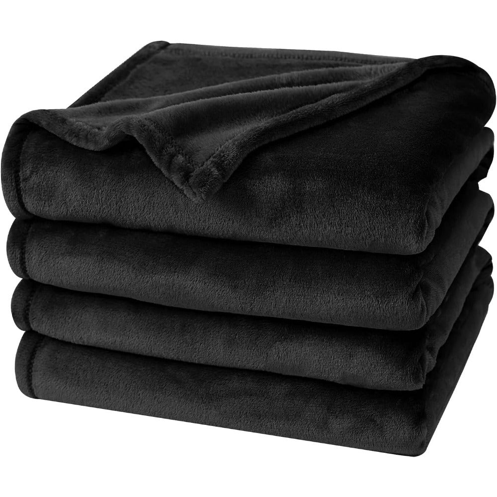 All-Season Comfort Luxury Reversible Fleece Blanket With Soft Texture - Ormexis