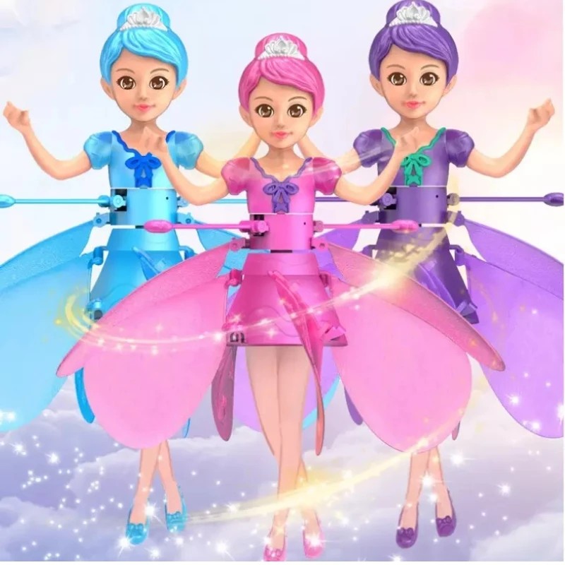 Motion-Sensing Flying Orb Toy With Bright LED Lights For Kids