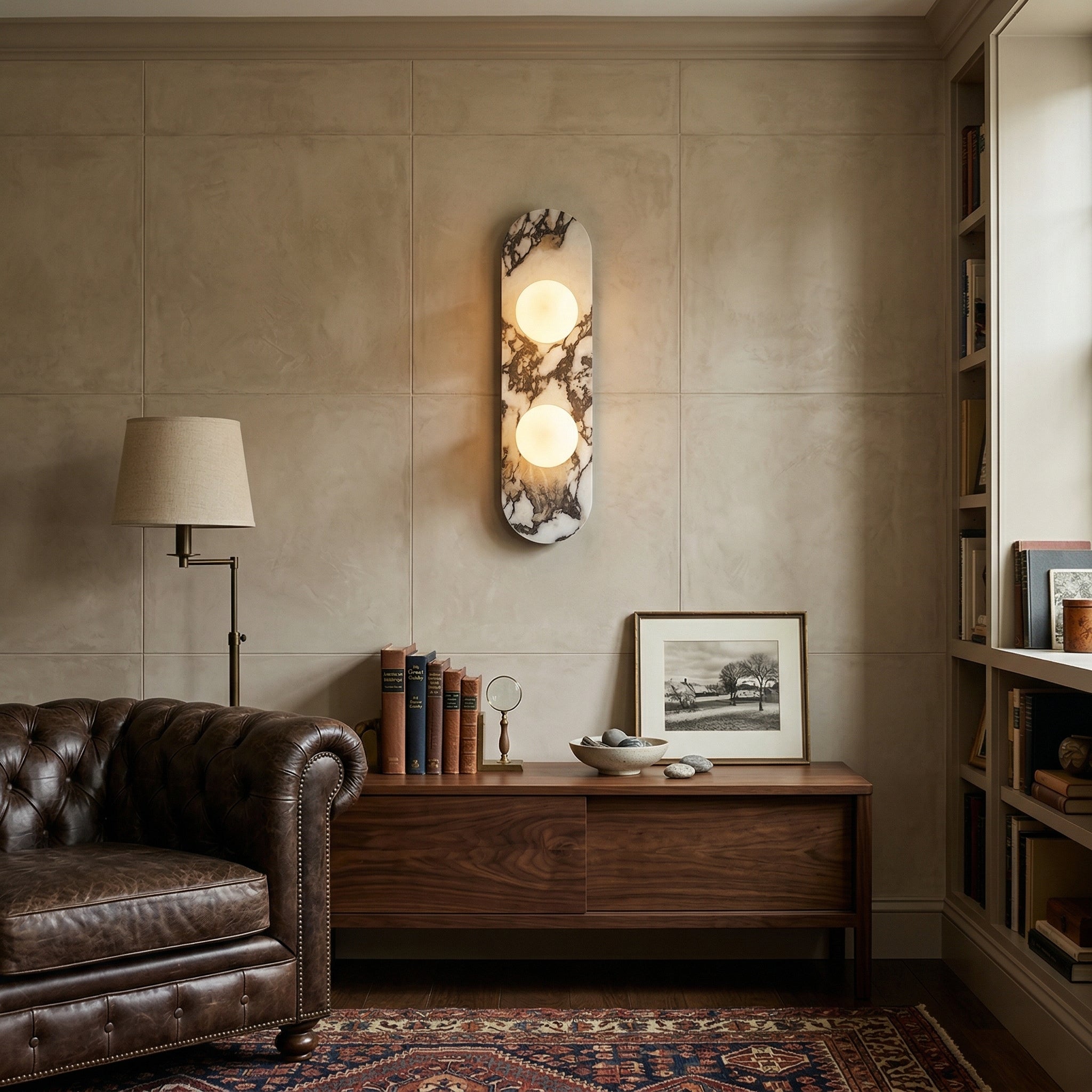 Galleria Stone Wall Sconce | Ormexis