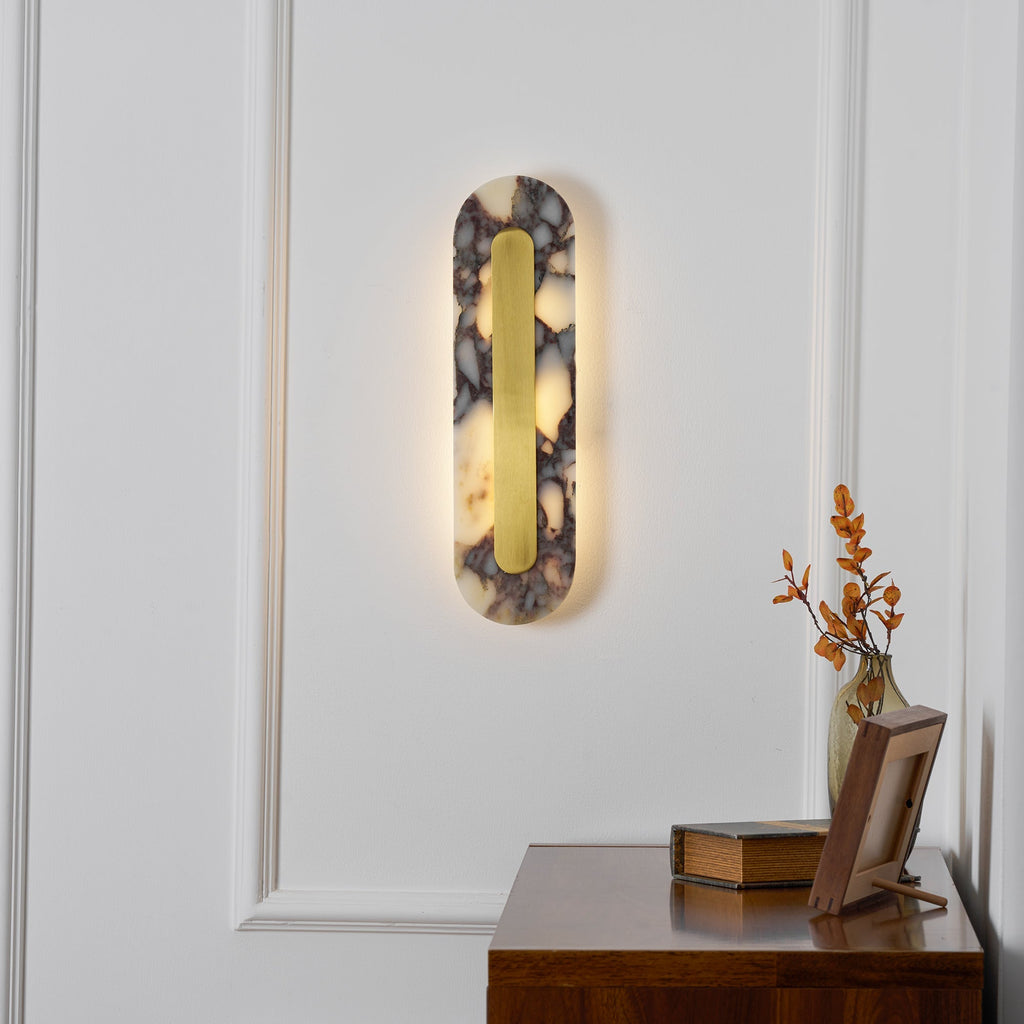Refined Marble Wall Sconce | Ormexis