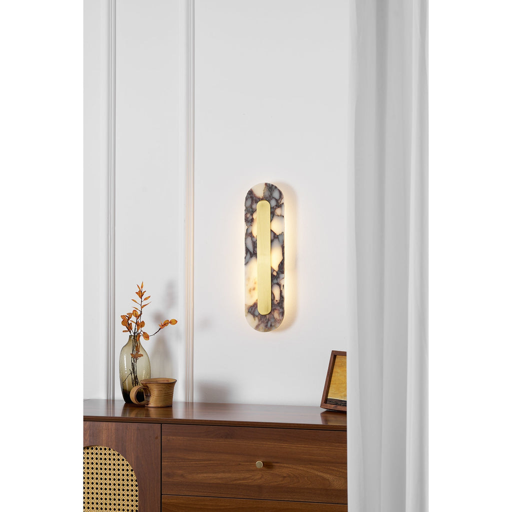 Refined Marble Wall Sconce | Ormexis