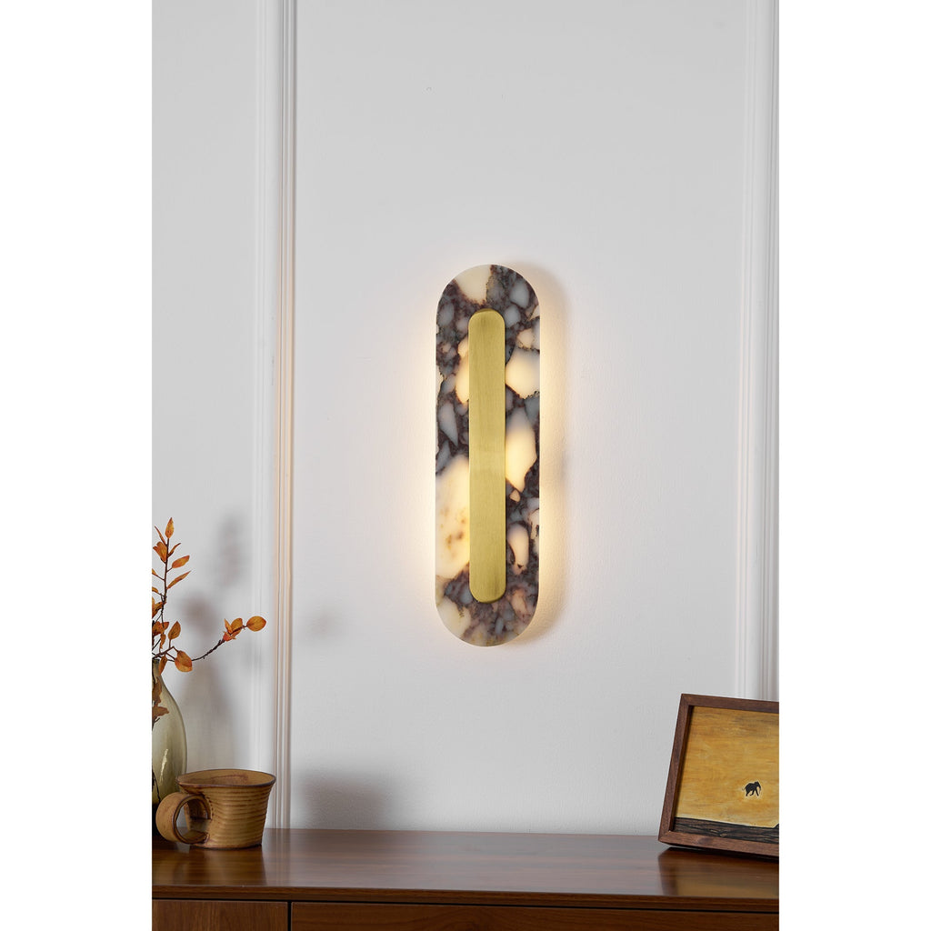 Refined Marble Wall Sconce | Ormexis