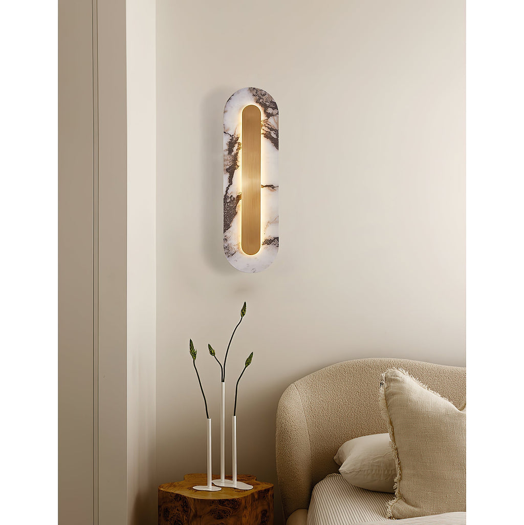 Refined Marble Wall Sconce | Ormexis