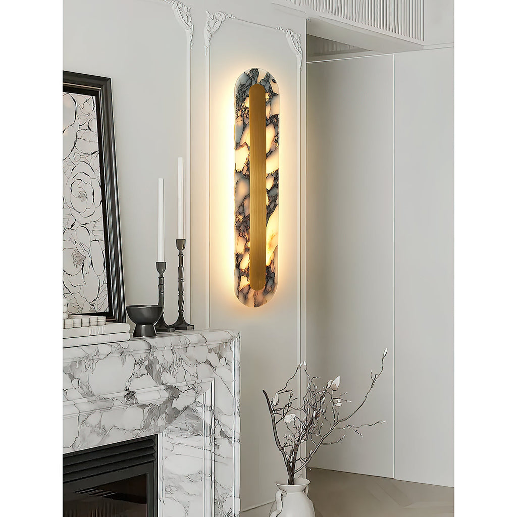 Refined Marble Wall Sconce | Ormexis