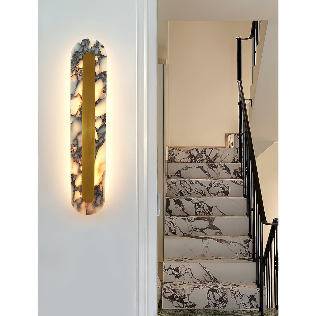 Refined Marble Wall Sconce | Ormexis
