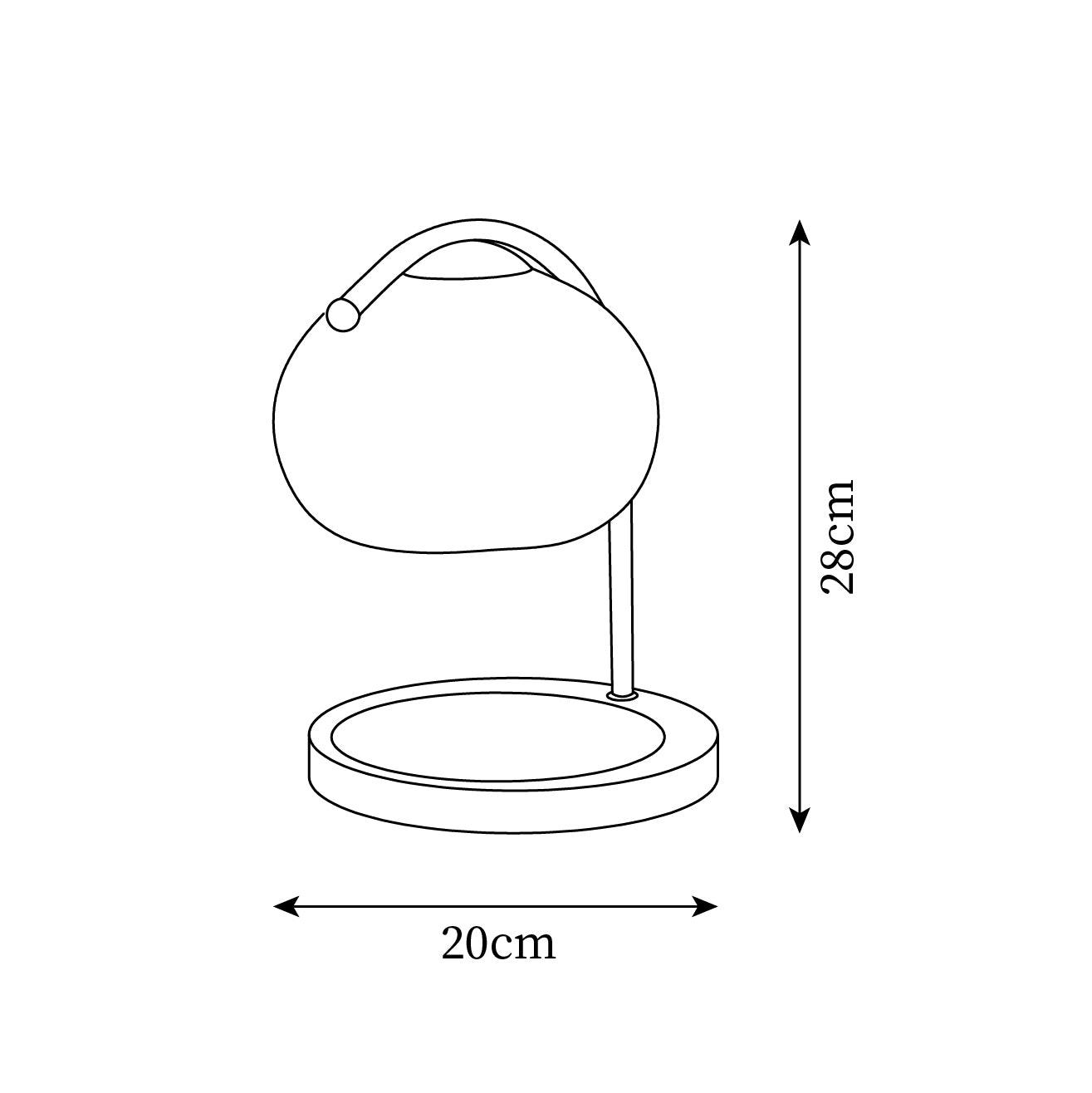 Orbit Tray Table Lamp | Ormexis
