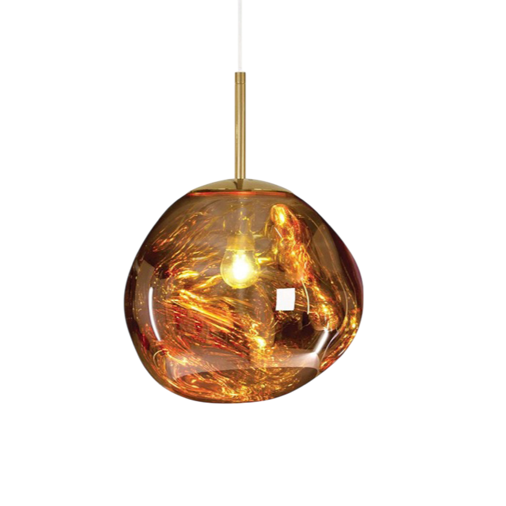 Lampa wisząca z formowanego szkła | Ormexis