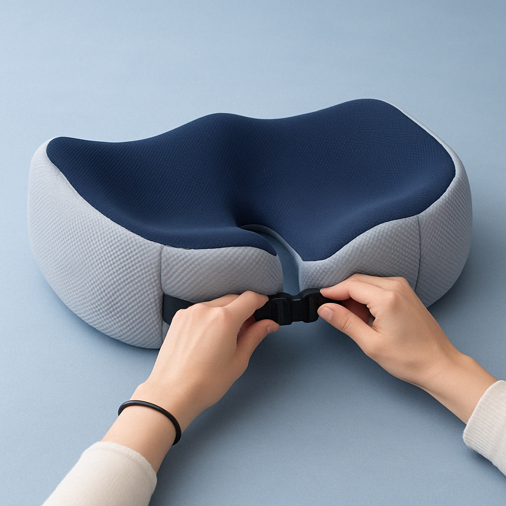 Memory Foam Cushion For Ergonomic Posture And Comfort