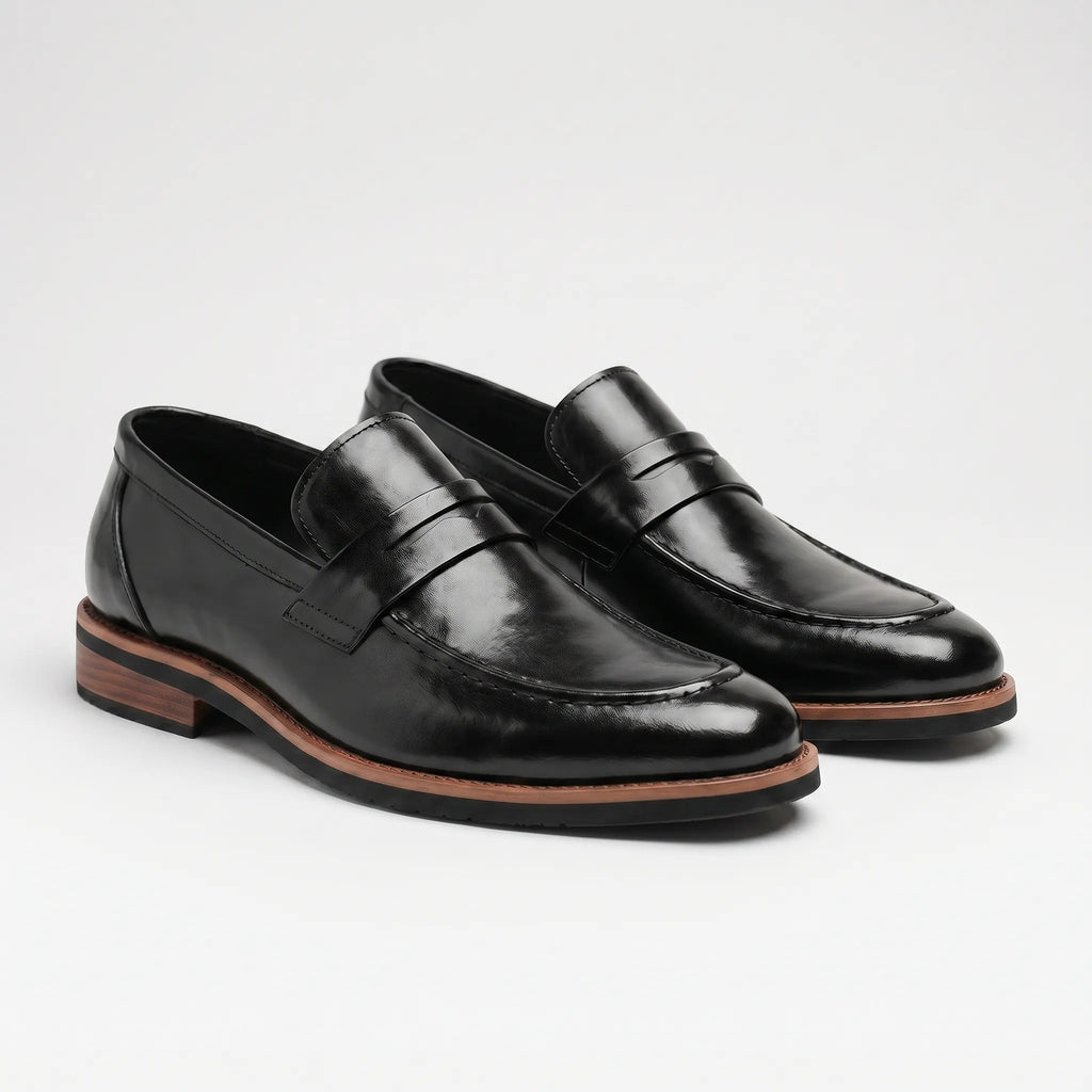 Mocassini classici da uomo con morsetto - Abbigliamento da ufficio - Ormexis