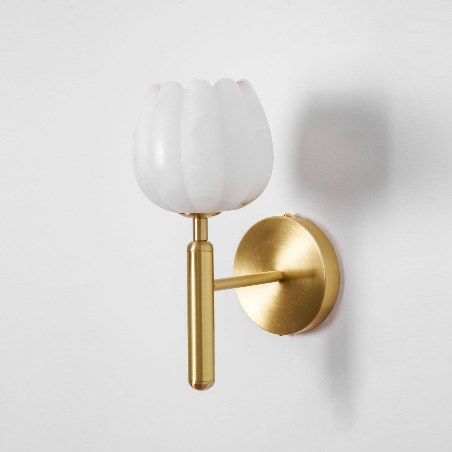 Fiore vägglampa i alabaster | Ormexis