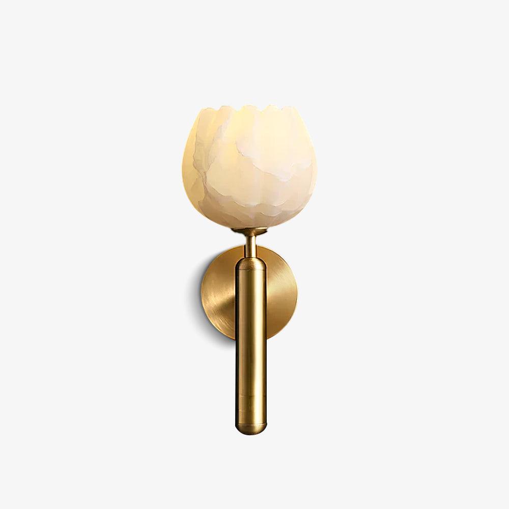 Fiore vägglampa i alabaster | Ormexis