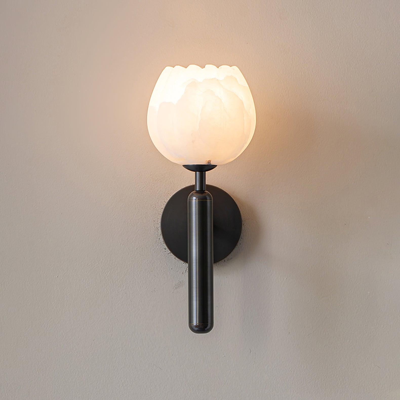 Fiore vägglampa i alabaster | Ormexis