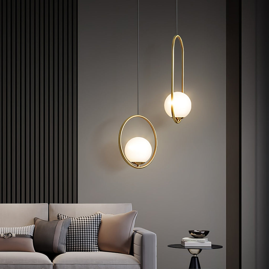 Sleek Modern Pendant Ceiling Lamp | Ormexis