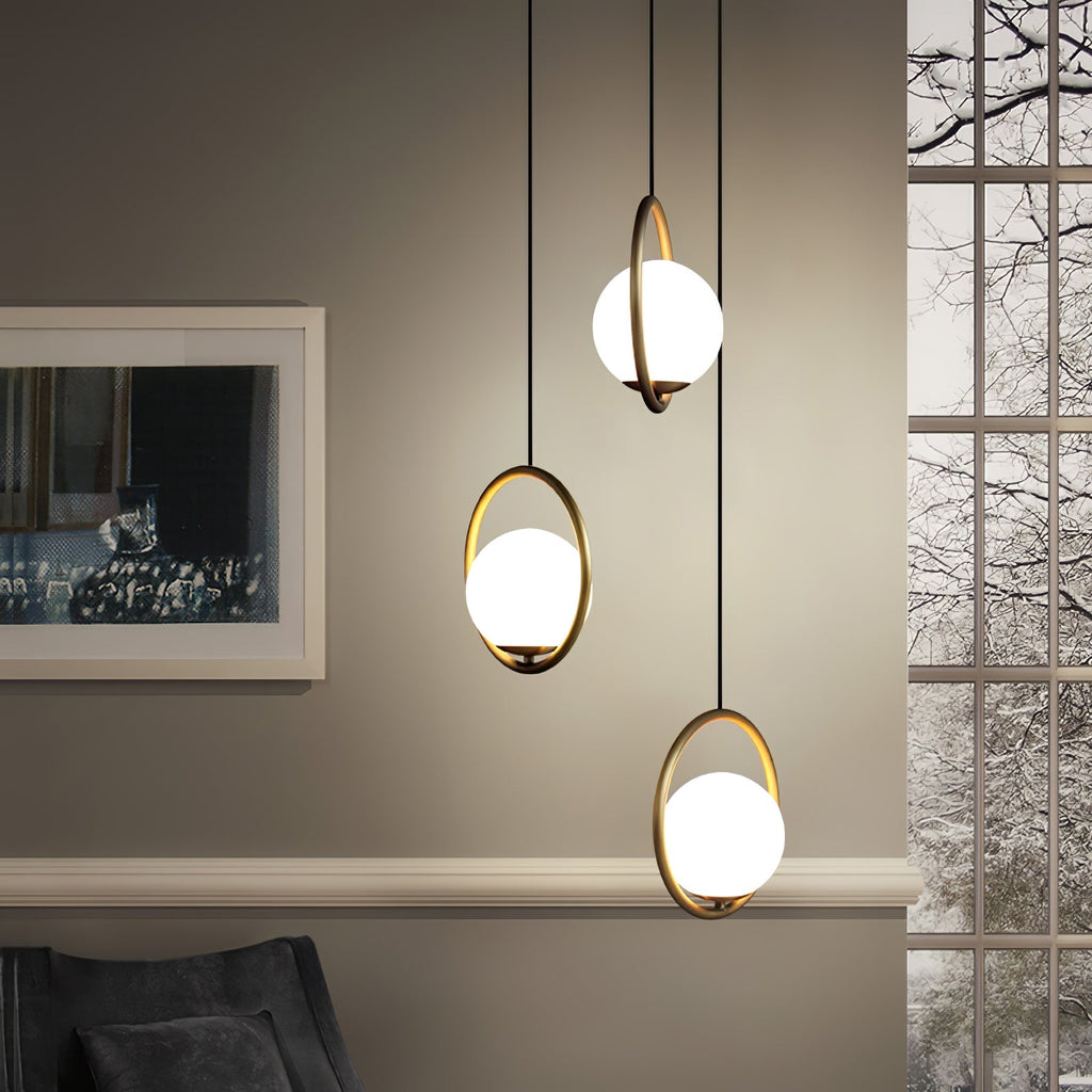 Sleek Modern Pendant Ceiling Lamp | Ormexis