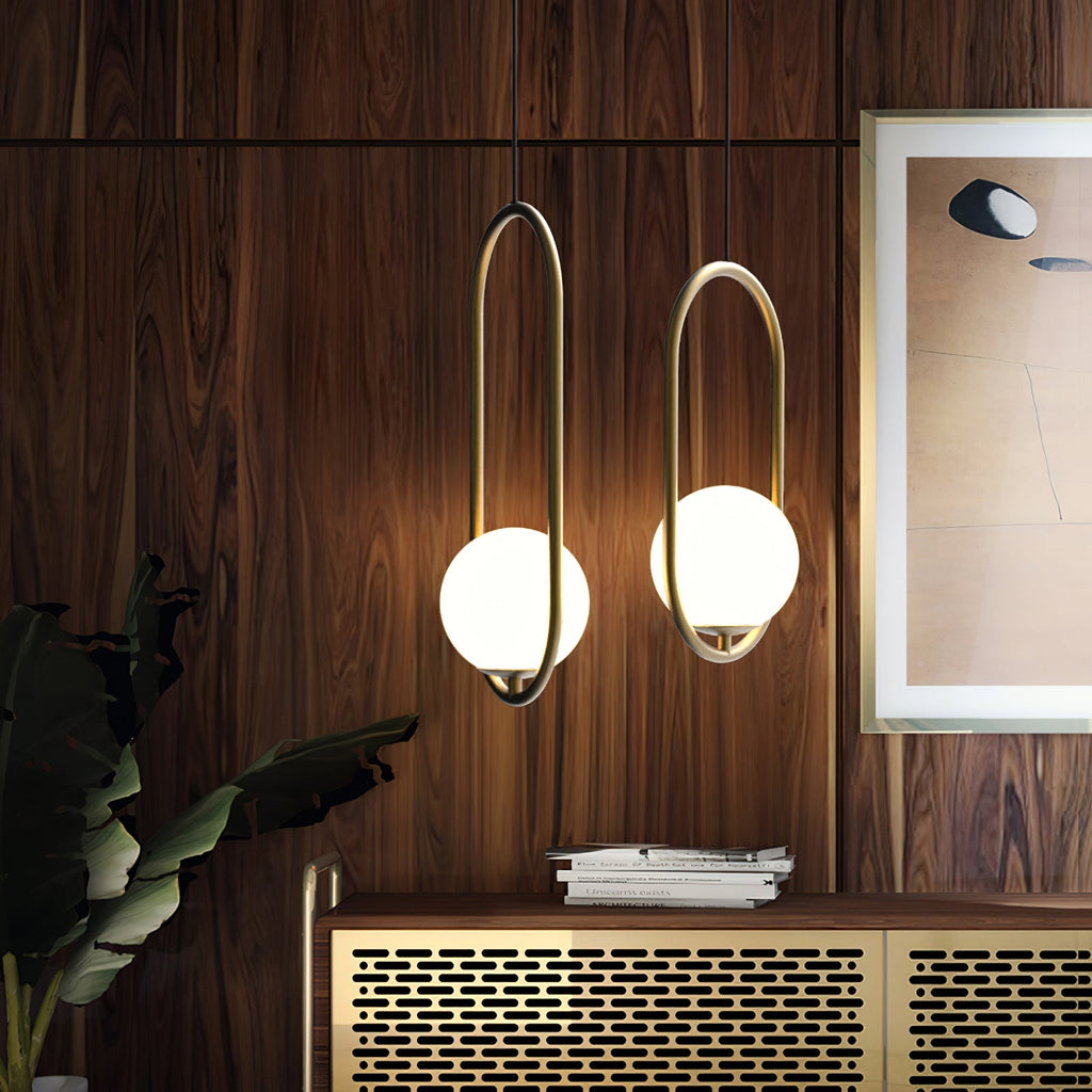 Sleek Modern Pendant Ceiling Lamp | Ormexis