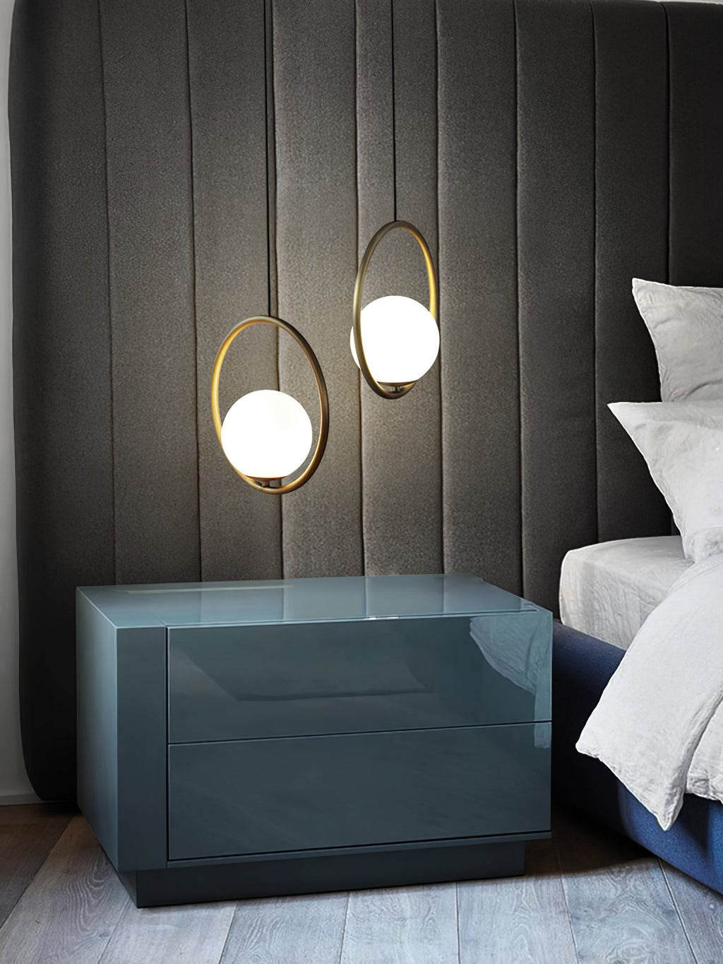 Sleek Modern Pendant Ceiling Lamp | Ormexis