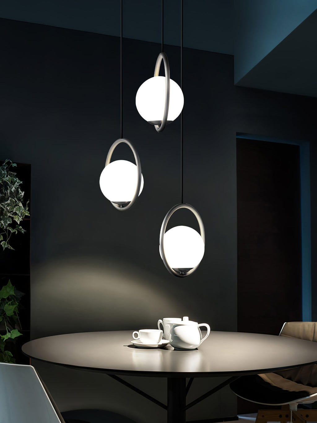 Sleek Modern Pendant Ceiling Lamp | Ormexis