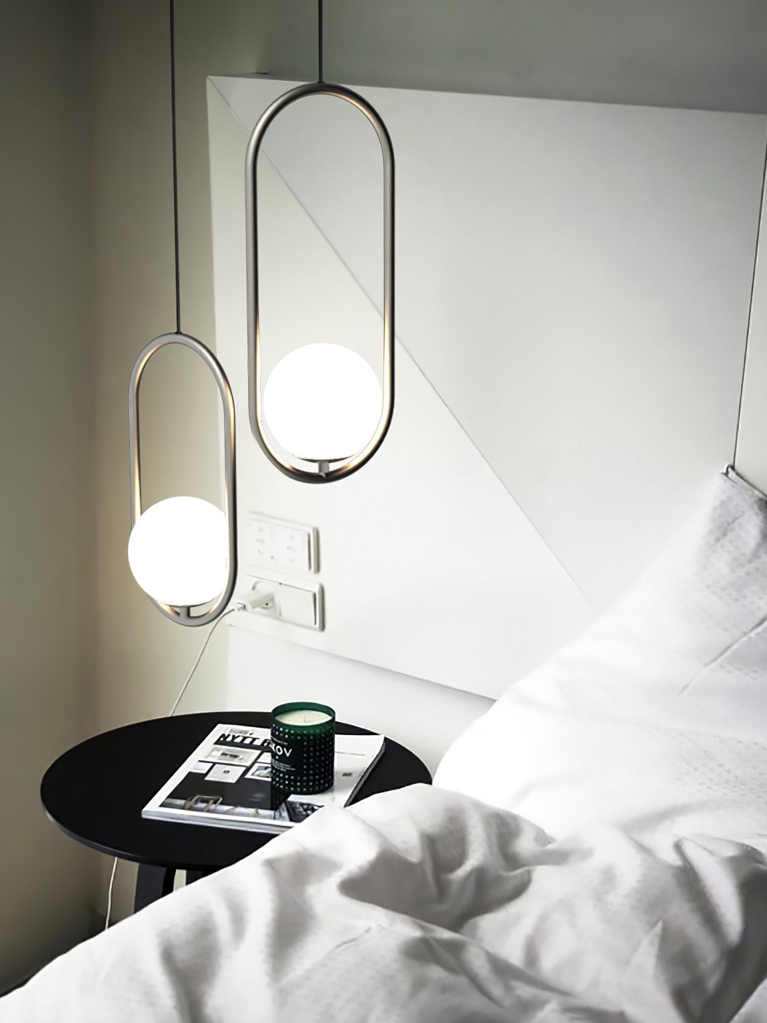 Sleek Modern Pendant Ceiling Lamp | Ormexis
