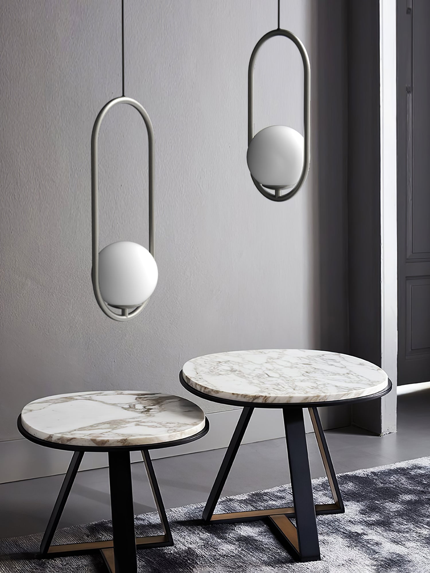 Sleek Modern Pendant Ceiling Lamp | Ormexis