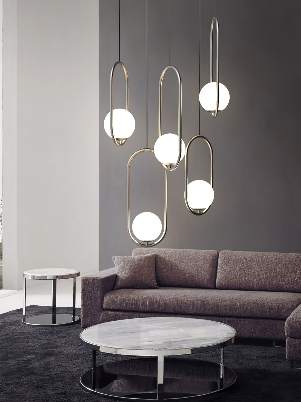 Sleek Modern Pendant Ceiling Lamp | Ormexis