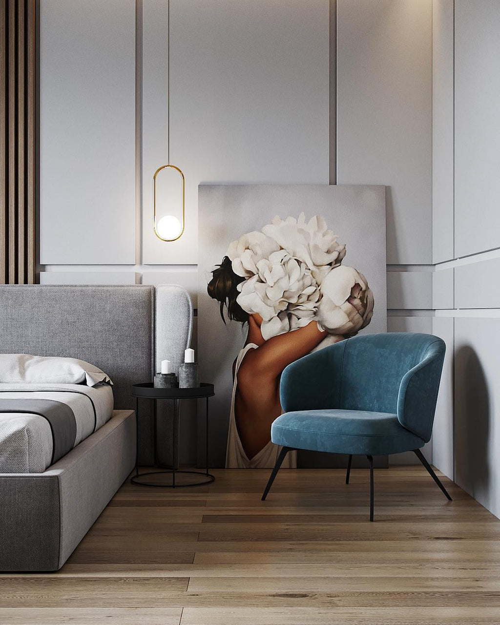 Sleek Modern Pendant Ceiling Lamp | Ormexis