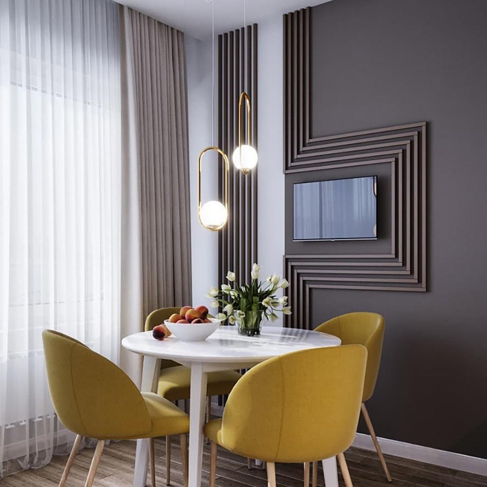 Sleek Modern Pendant Ceiling Lamp | Ormexis